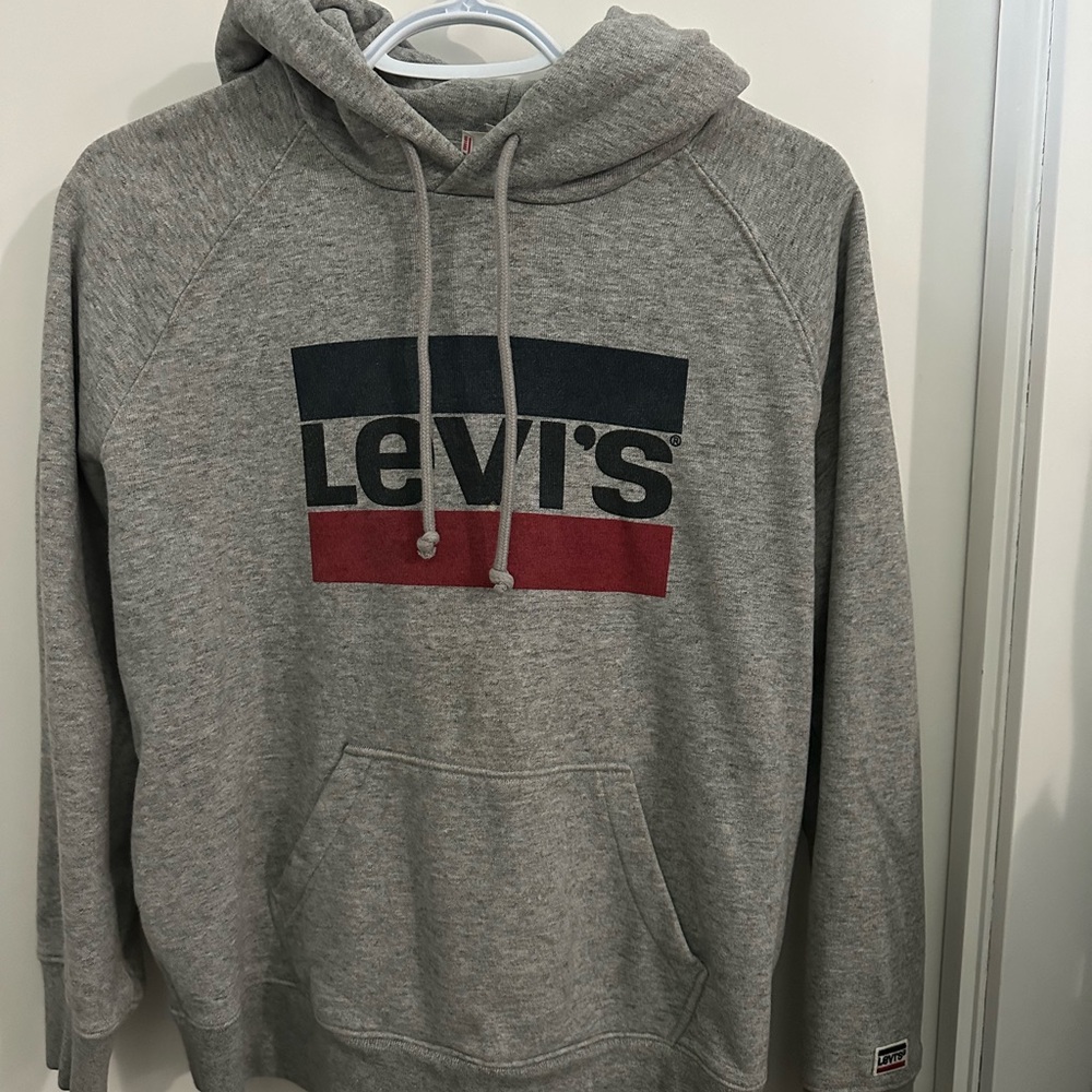 Levi's Gray Sweatshirt Classic Pullover Hoodie